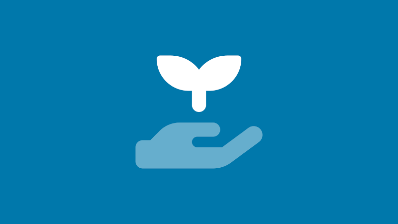 Seedling Hand icon