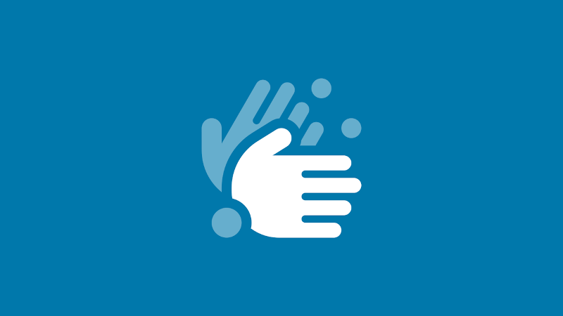Hands wash icon