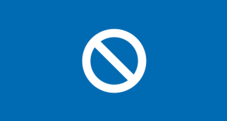 Ban icon