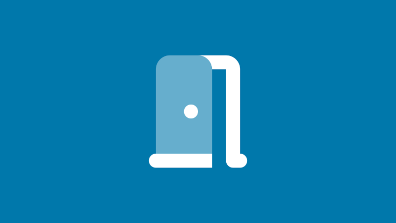 Open door icon