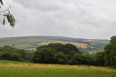 LCT 2D Long views from the landscape to Exmoor National Park.