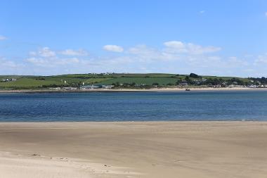 LCT 4A View south-east across the River Taw from Crow Point (Braunton) towards Instow.