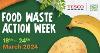 Graphic that says Food Waste Action Week with the Tesco logo and the Love Food Hate Waste logo