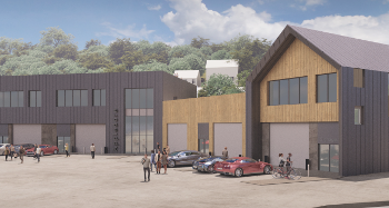 Artistic Impression Appledore Clean Maritime Innovation Centre